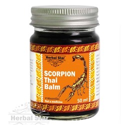 Herbal Star. Бальзам с ядом скорпиона "Scorpion Thai Balm", 50мл 2188