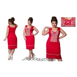 Платье №146 (красный)