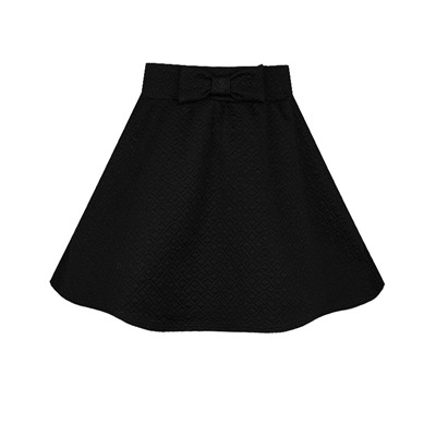 Чёрная школьная юбка для девочки 79066-ДШ21