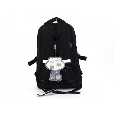 Рюкзак школьный формовой/жесткая спинка 8028A Black