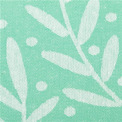 Набор полотенец Этель Hares & leaves 40х60 см - 2 шт., цв. зеленый, 100% хл