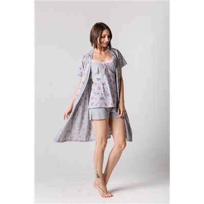 Комплект женской пижамы - Симона тройка