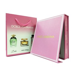 Подарочный набор Dolce & Gabbana For Women 3*20 ml с пакетом
