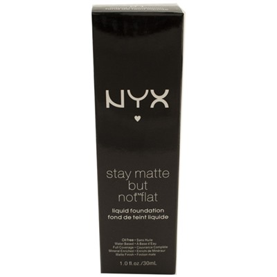 Тональный крем NYX Stay Matte But Not Flat № 6 30 ml