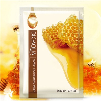 Маска для лица тканевая Bioaqua Honey Nourishing Mask с экстрактом меда 30 g